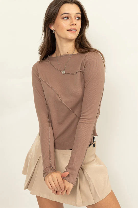 HF Exposed Seam Top