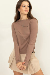 HF Exposed Seam Top