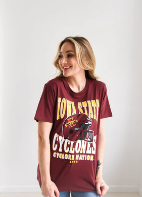 GD ISU Hippie Helmet Tee