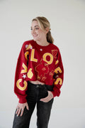 GD ISU Patched Up Crop Long Sleeve