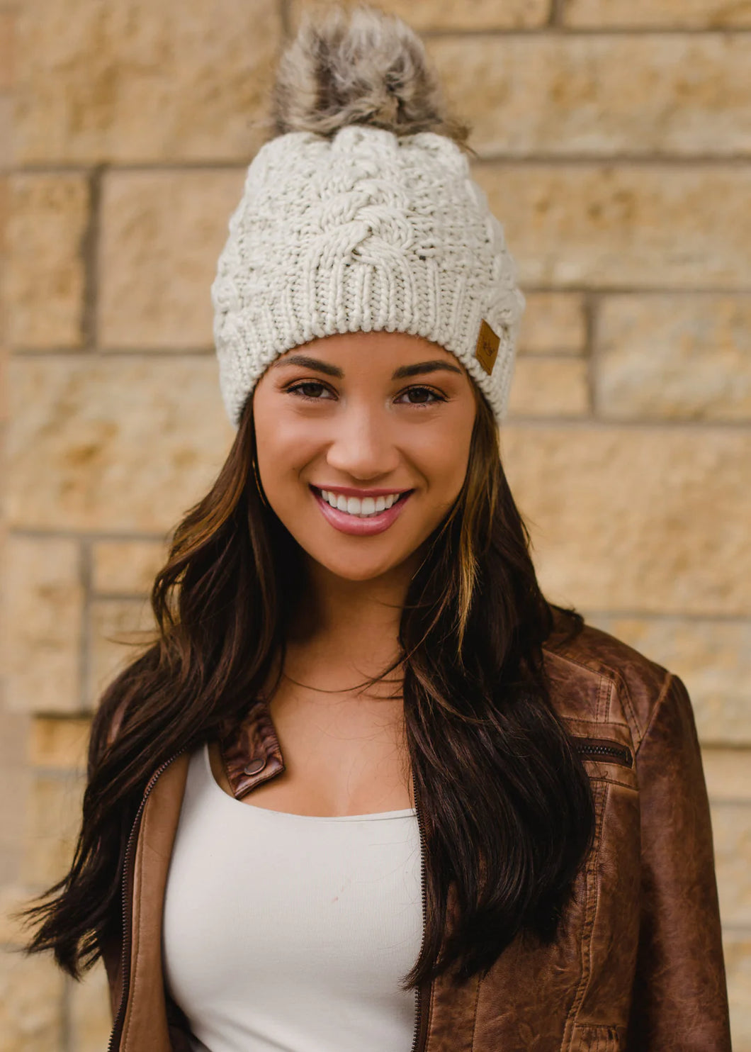 Pan Beige Beanie