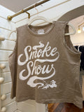 CD Smoke Show Crop Muscle Tee