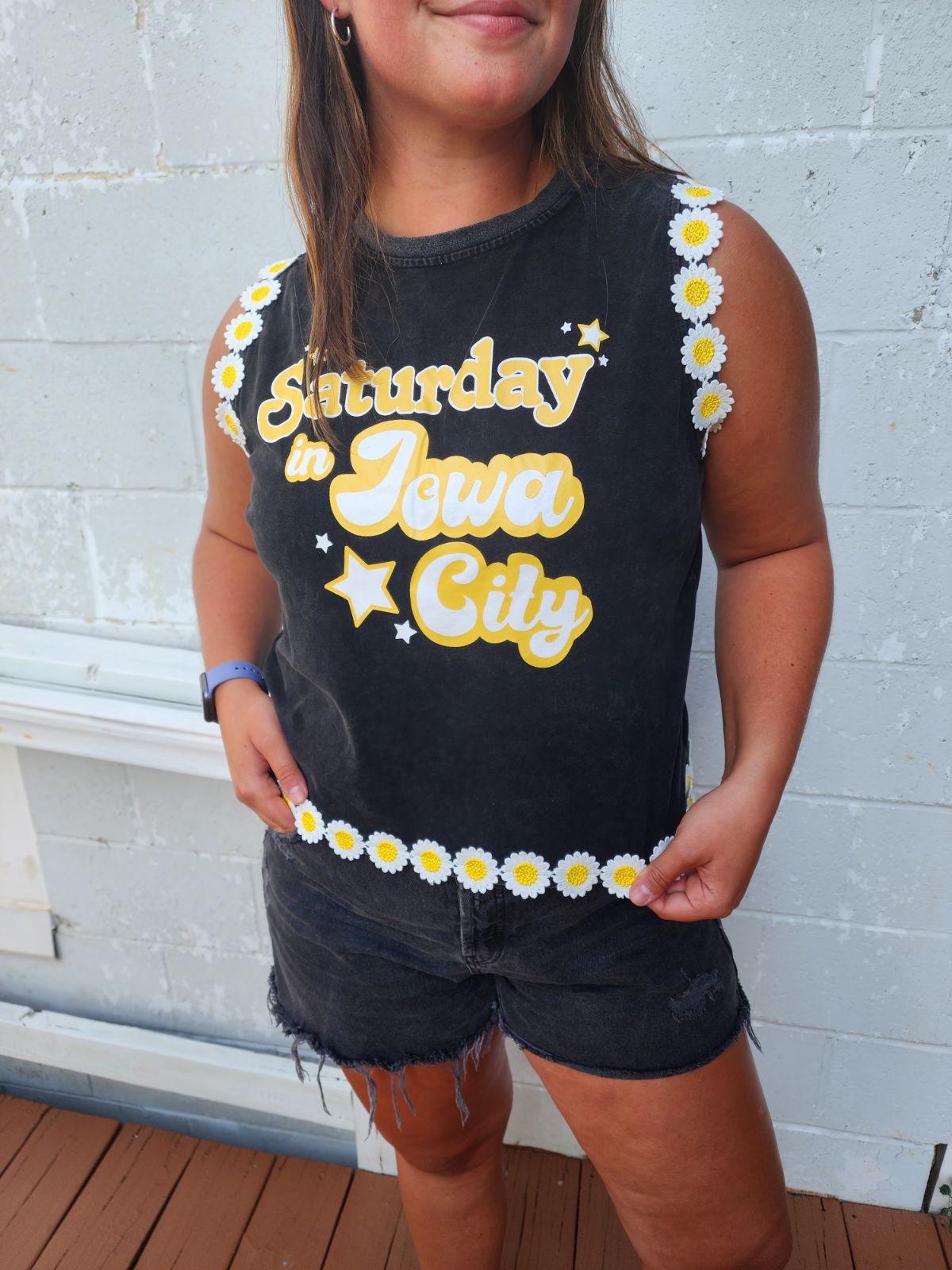 Saturday in Daisy Tank