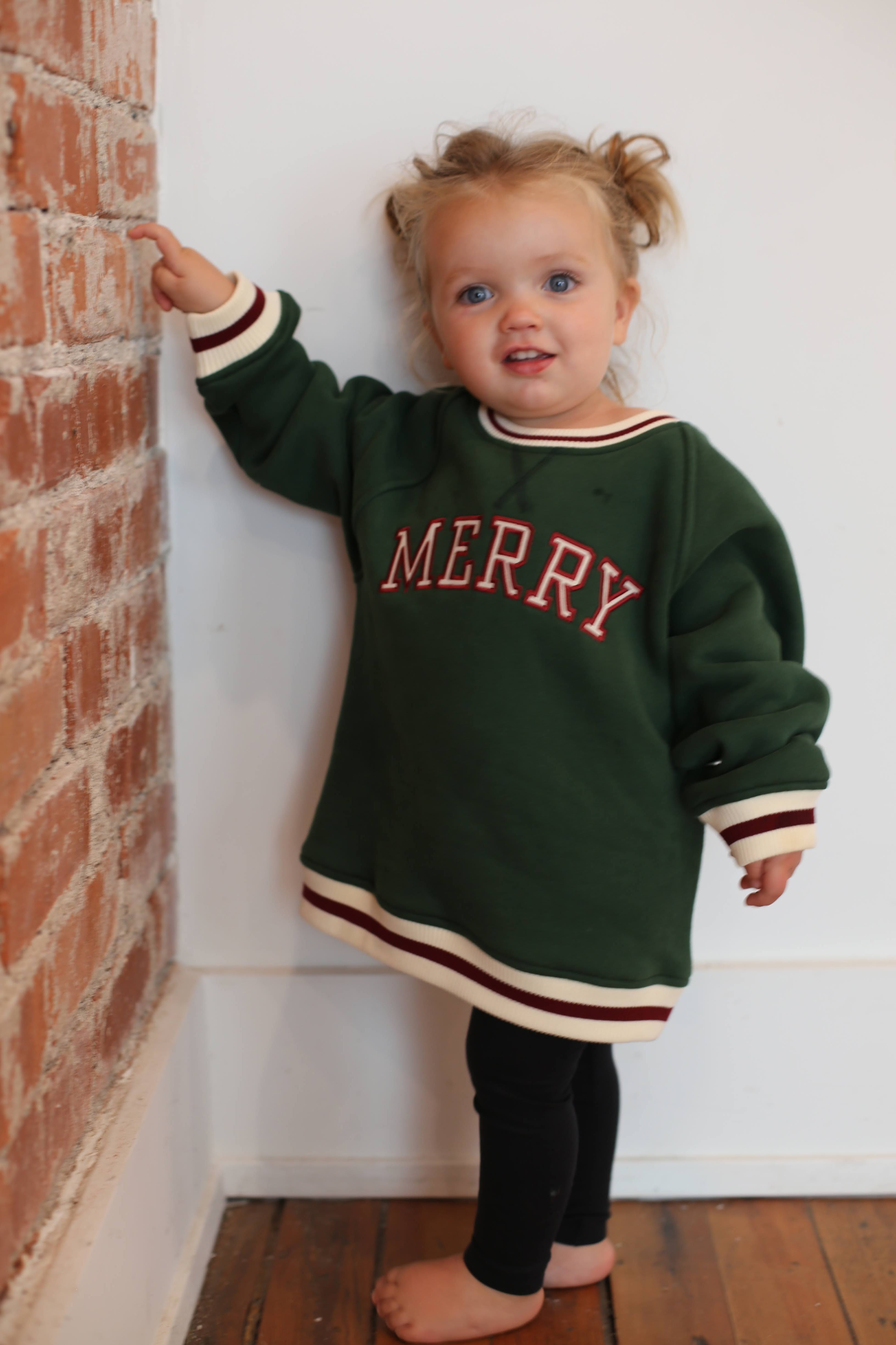 Kids Merry Crewneck