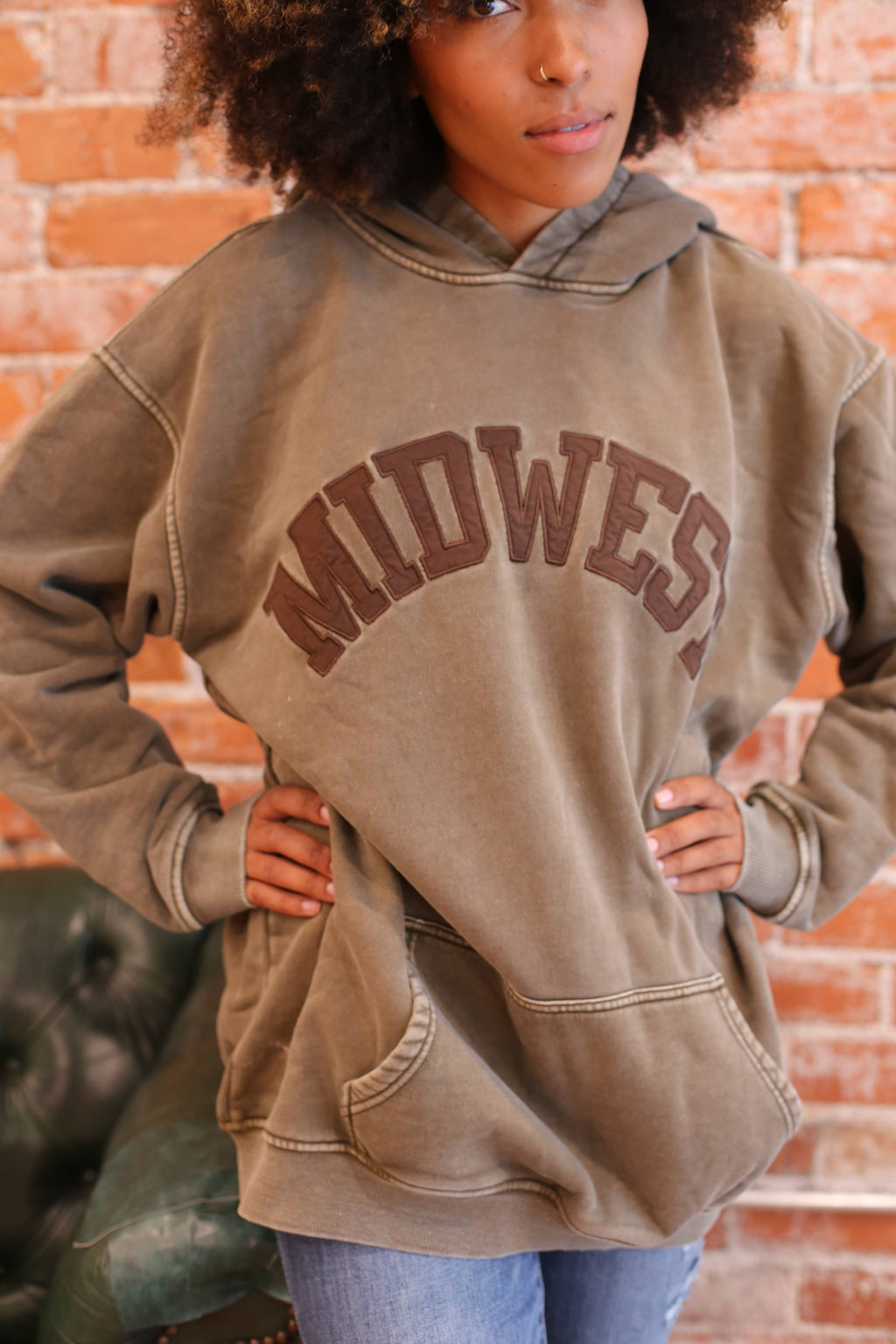 Tunic Midwest Hoodie