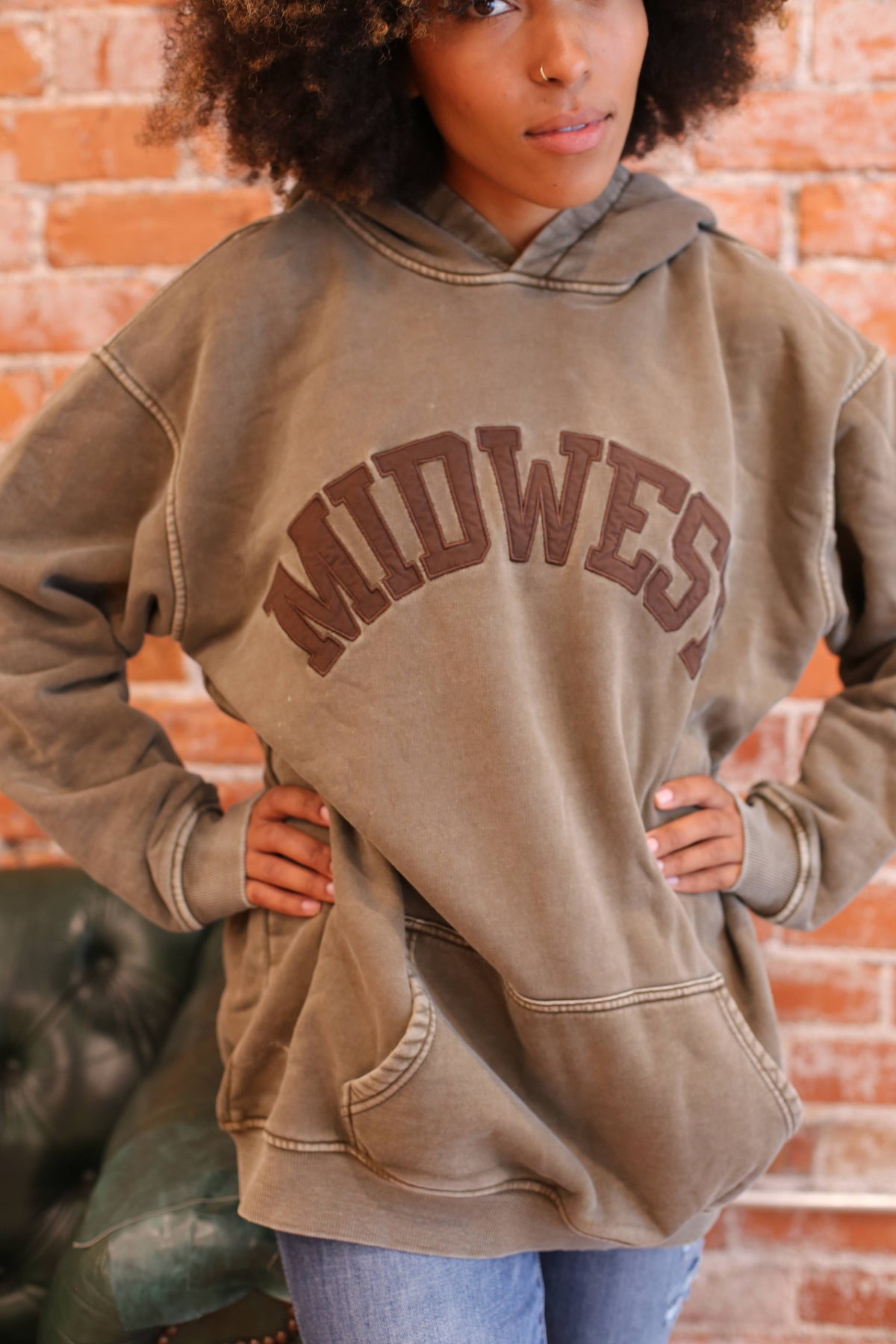 Tunic Midwest Hoodie