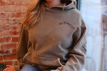 Load image into Gallery viewer, Floral Back Midwest Hoodie