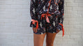 Velvet Halloween Pajama Shorts