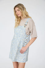 Load image into Gallery viewer, BP Floral Print Overall Mini Dress