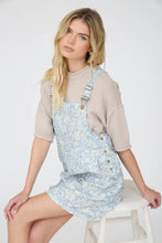 Load image into Gallery viewer, BP Floral Print Overall Mini Dress