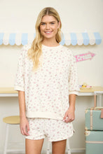 Load image into Gallery viewer, BP Floral Short Sleeve Crew Neck Top