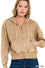Load image into Gallery viewer, ZA Acid Wash Zip Hoodie
