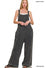 ZA Gauze Wide Leg Jumpsuit