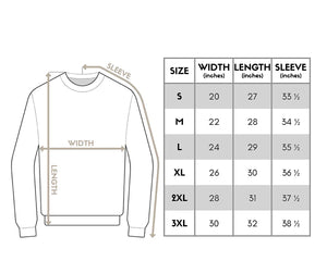 Front Embroidered Sanderson Crewneck