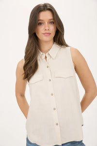 BP Botton Front Collared Tank