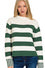 ZA Stripe Cuff Sweater