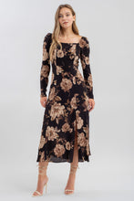 Load image into Gallery viewer, BP Square Neck Long Sleeve Midi