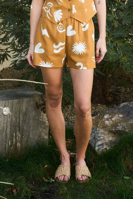 Bp Doodle Print Shorts