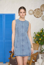 Load image into Gallery viewer, BP Sleeveless Denim Mini Dress