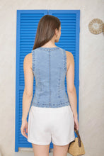 Load image into Gallery viewer, BP Washed Denim Vest