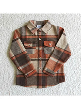 Load image into Gallery viewer, Kids Orange Flannel