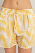 HF Yellow Stripe Shorts
