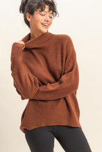 Load image into Gallery viewer, HF High Low Turtleneck