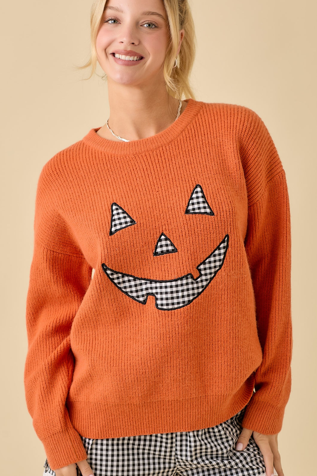 MS Jack-o-lantern Sweater