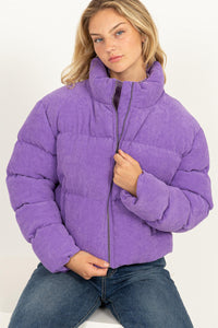 HF Corduroy Puffer Jacket