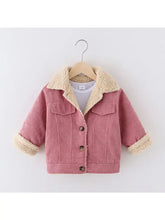 Load image into Gallery viewer, Fleece Line Coat