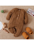 Solid Knitted Jumpsuit