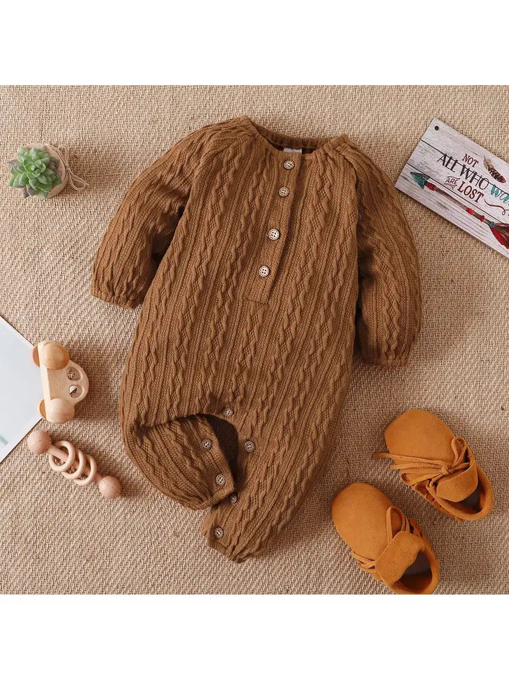 Solid Knitted Jumpsuit