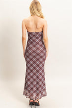 Load image into Gallery viewer, HF Strapless Printed Mesh Maxi Dress