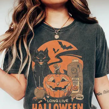 Retro Halloween Tshirt