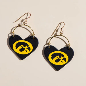 Black Hawkeye Lover Earring