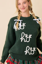 Load image into Gallery viewer, MS Ho Ho Ho Antler Sweater