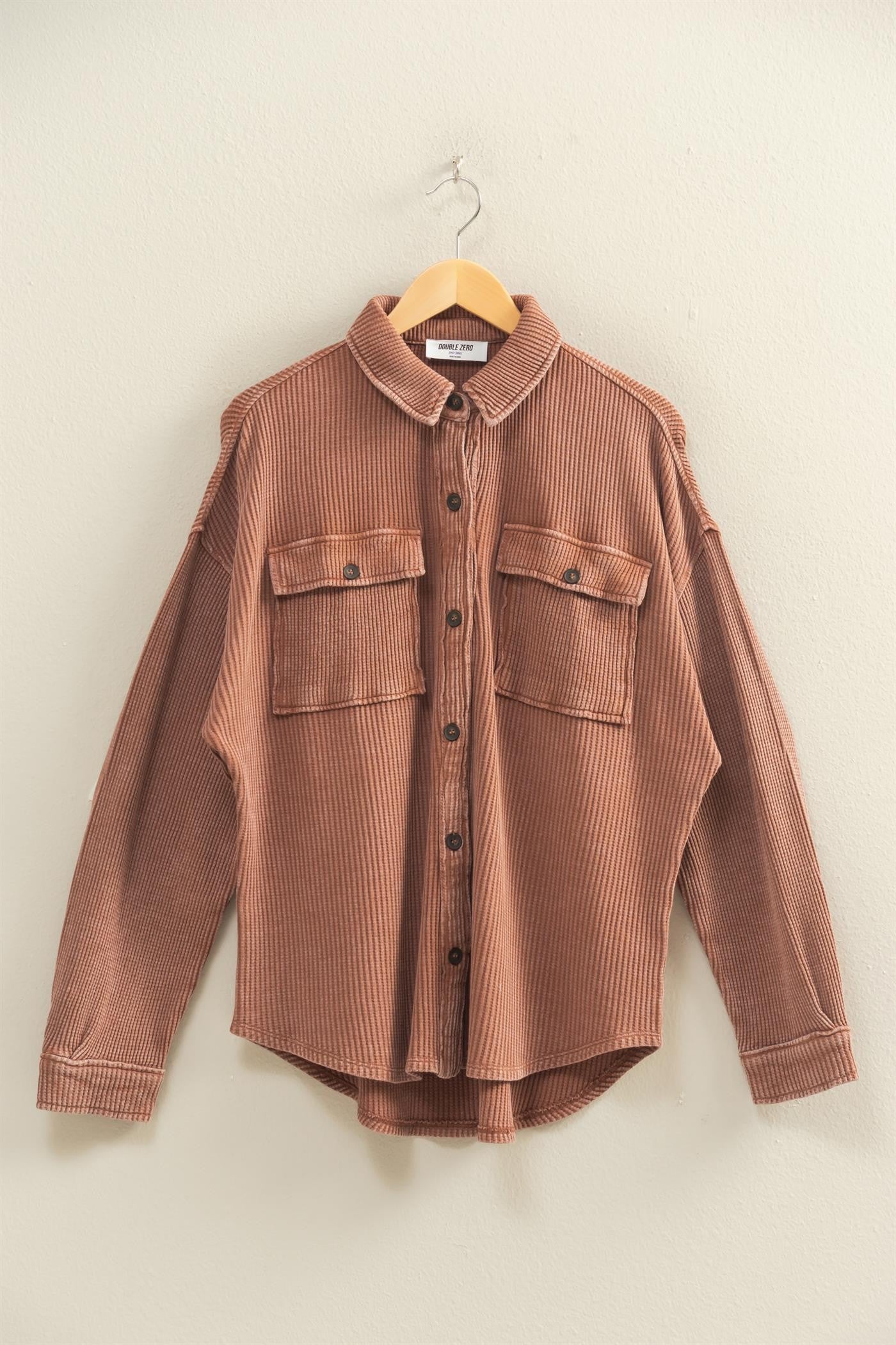 HF Waffle Shacket