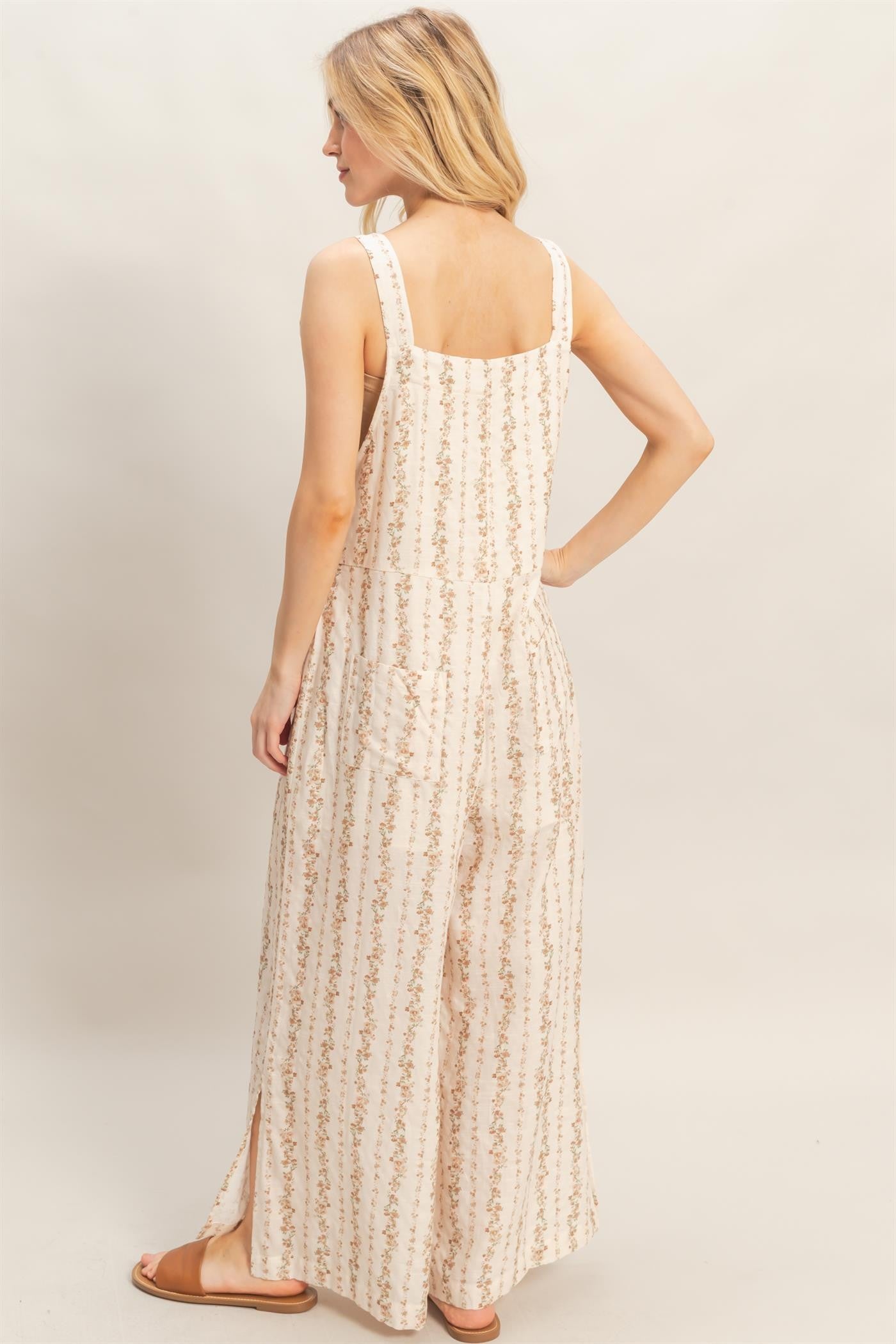 HF Jumpsuit with Hem Slits