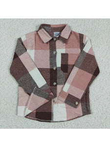 Kids Pink Plaid