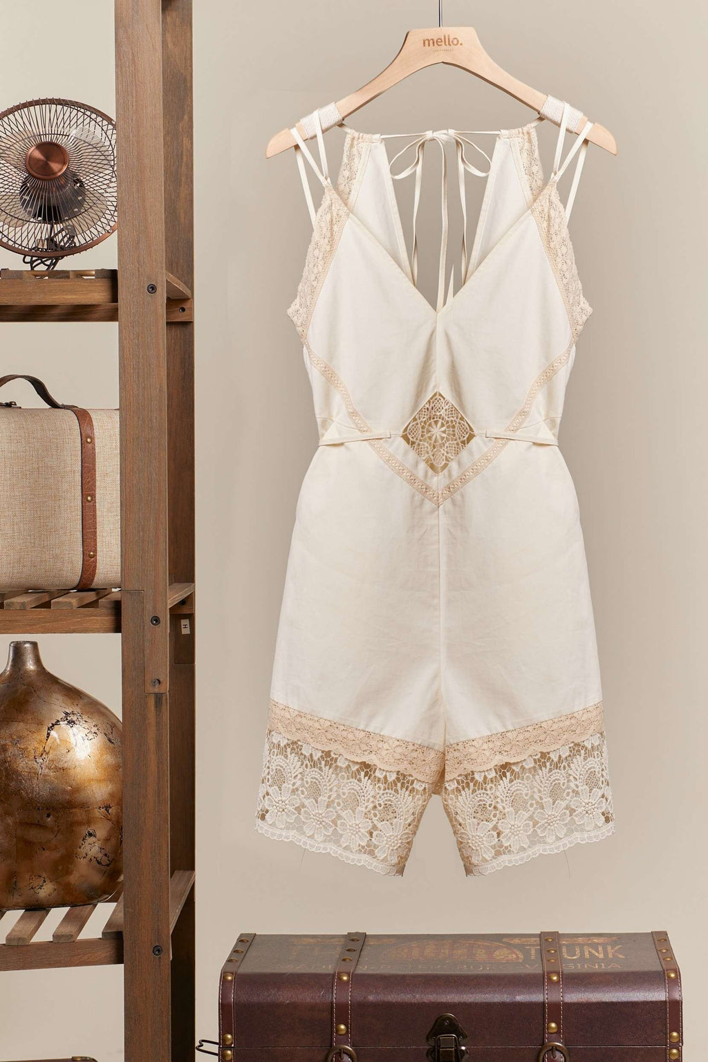 MEL Ivory Lace Romper