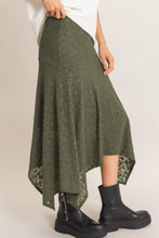 Load image into Gallery viewer, HF Floral Lace Hanky Hem Skirt