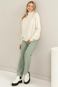 HF Ribbed Highneck