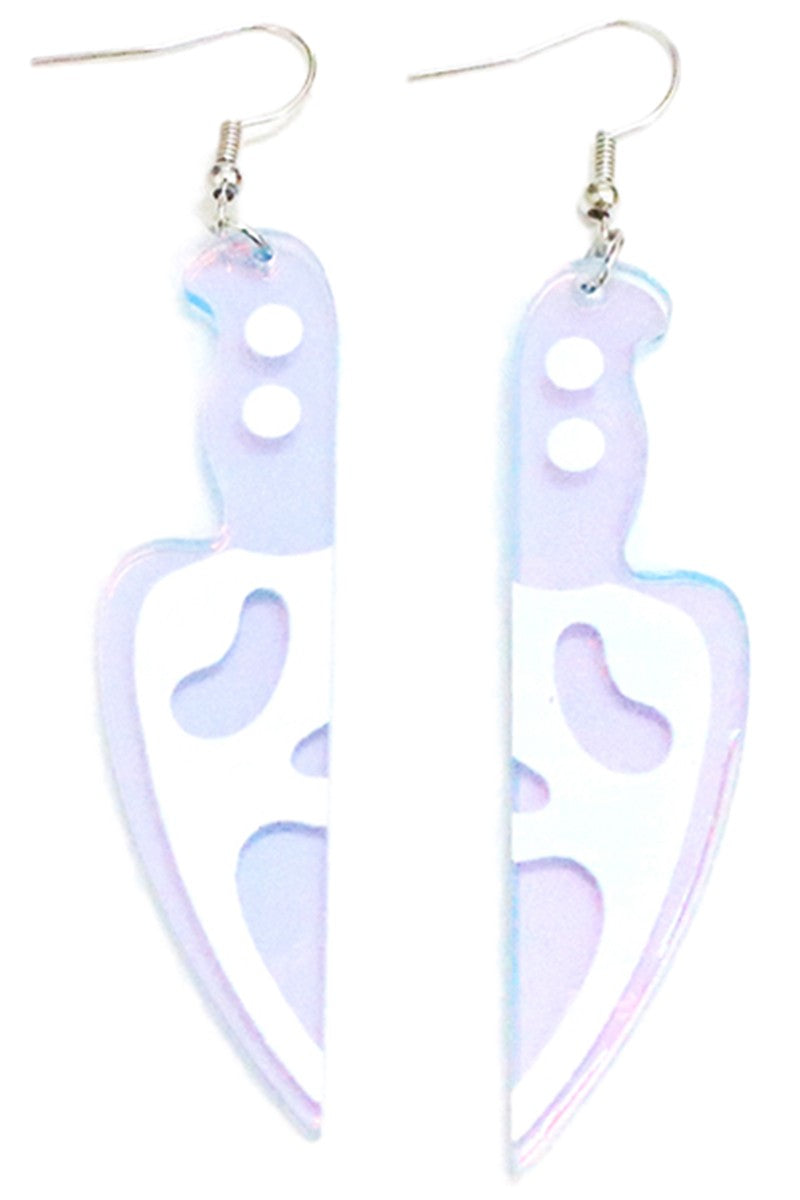 Scream Knife Earrings