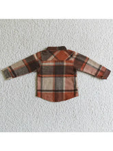 Load image into Gallery viewer, Kids Orange Flannel