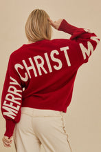 Load image into Gallery viewer, MEL Merry Christmas Sweater