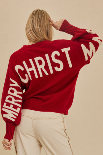MEL Merry Christmas Sweater