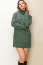 Load image into Gallery viewer, HF Turleneck Sweater Dress