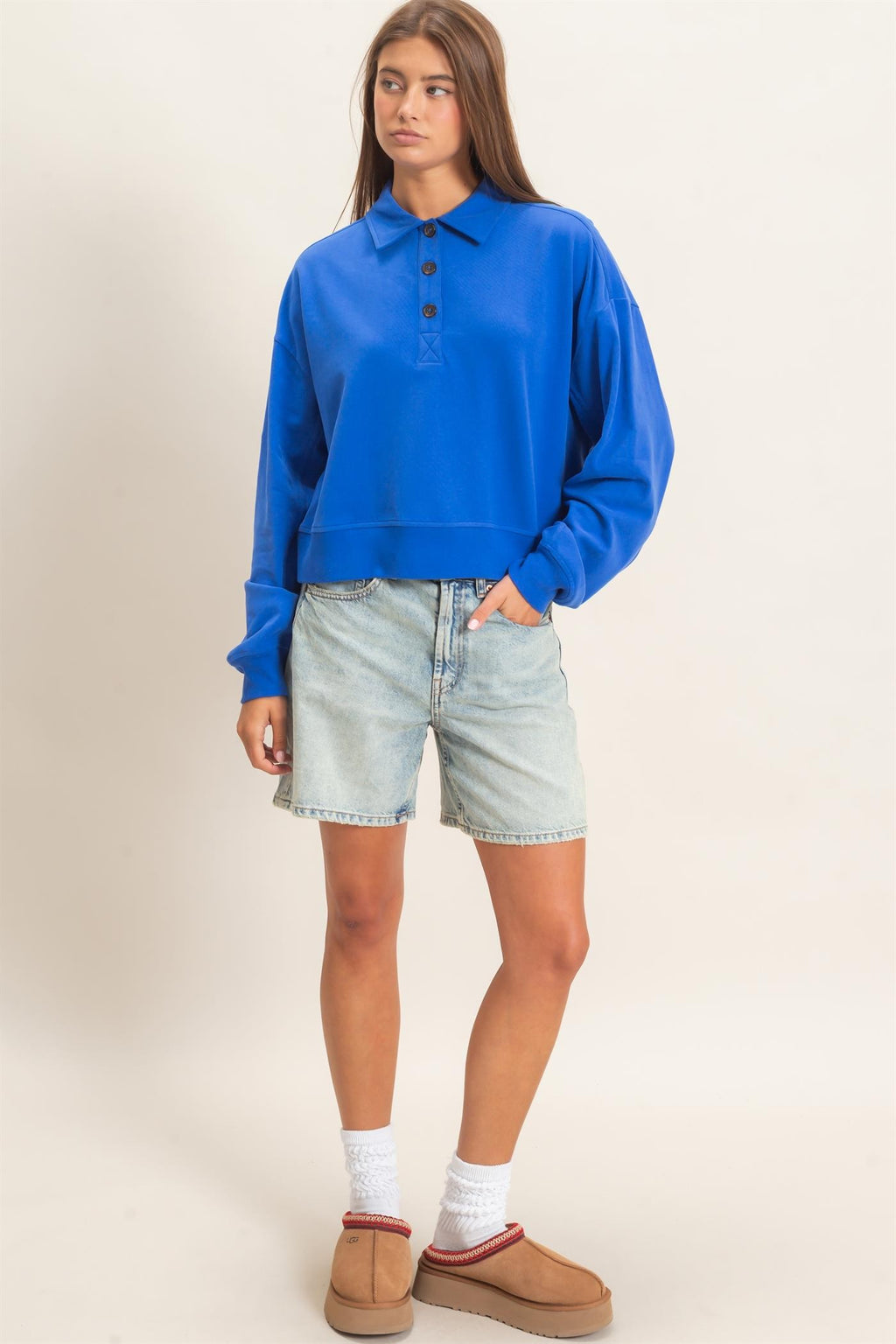 HF Collared Sweatshirt