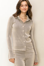 Load image into Gallery viewer, HF Button Front Knit Top