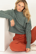 Load image into Gallery viewer, HF Braided Cable Knit Sweater
